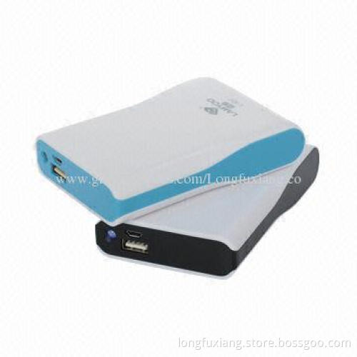 High Capacity 12,000mAh Power Bank for Smartphone, with 2.1A